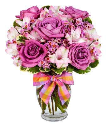 Delightfully Purple Arrangement Bouquet